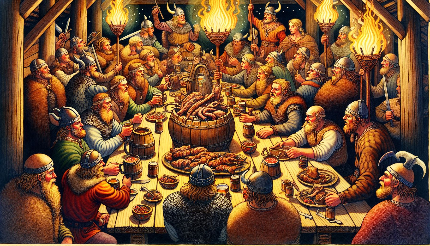 Salme viikingite pidu